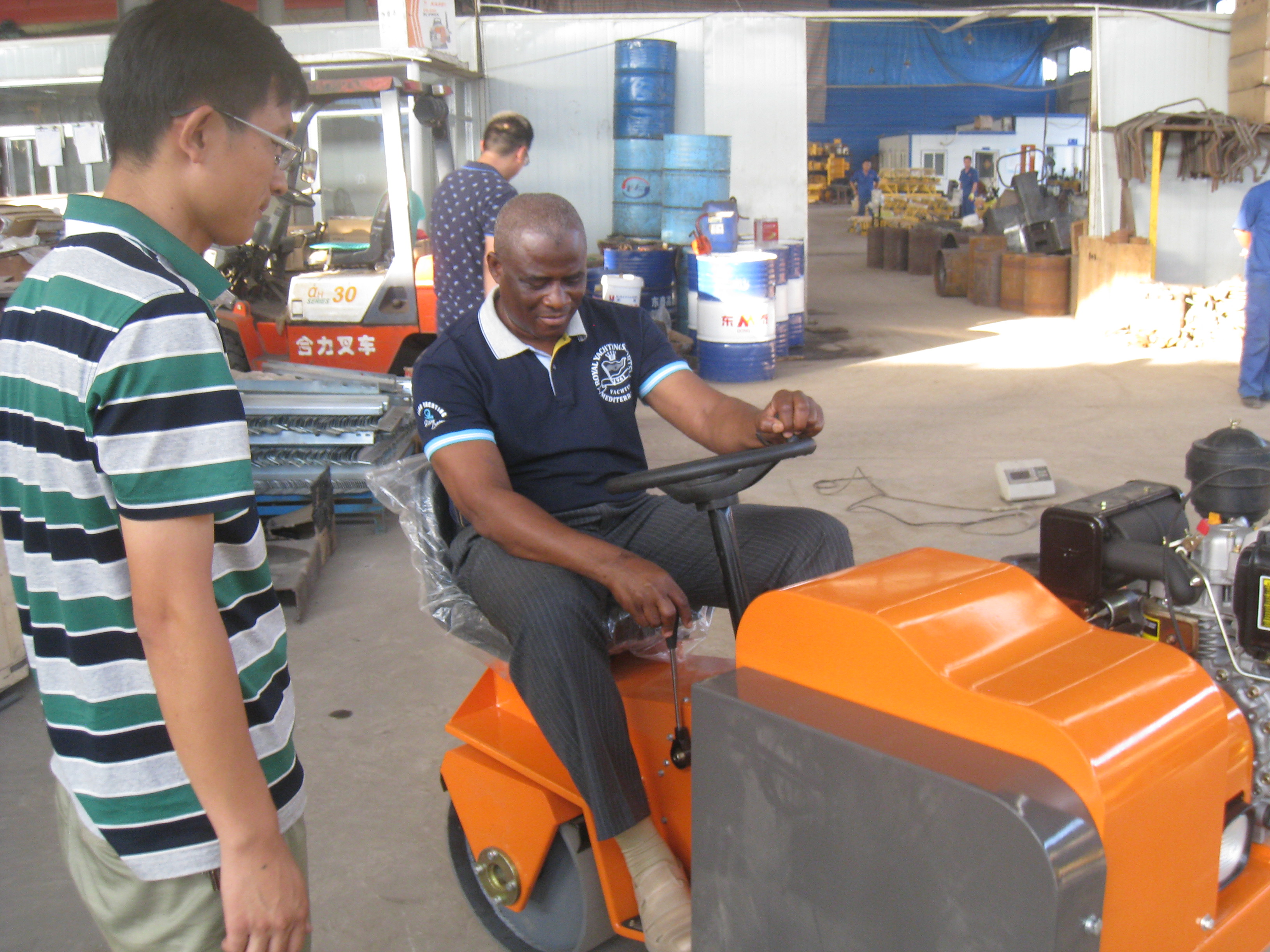 南非客戶(hù)訪問(wèn)福瑞得公司